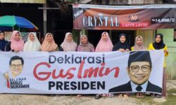 Pelaku UMKM Desa Keluang Paser Jaya Dukung Gus Muhaimin Menjadi Calon Presiden