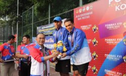 Pornas Kopri ke-XVI, Tenis Lapangan Kaltara Sumbang Dua Medali