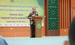 Kompetisi Sains Madrasah di Samarinda, Rusmadi: Pemenang Jangan Jumawa