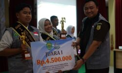 SMK Negeri 1 Sendawar Raih Juara Pemilihan Duta Pelajar Sadar Hukum Tingkat Kubar