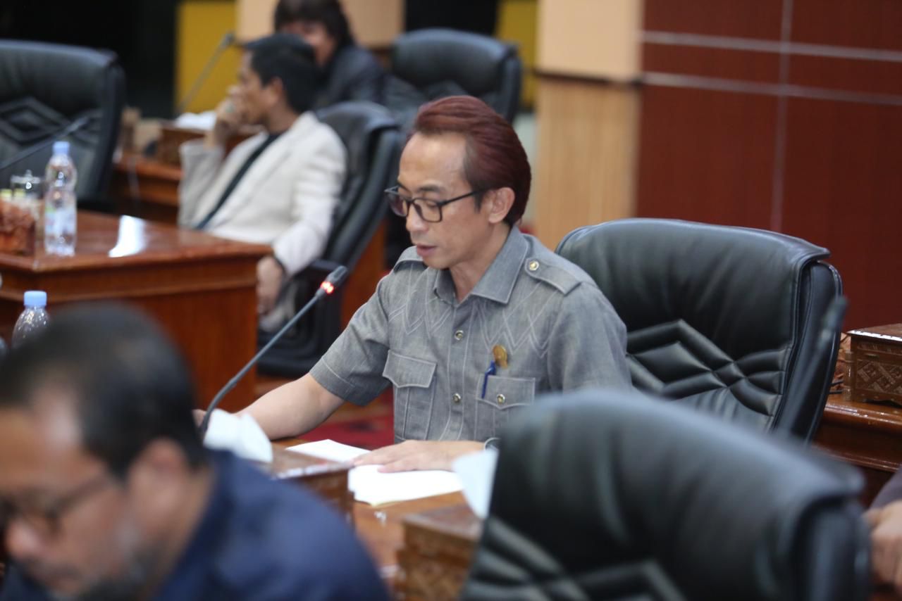 Ketua Komisi II DPRD Bontang, Rustam. (Foto Dahlia/Niaga Asia)