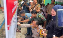 Polres Nunukan Dirikan Kampung Anti Narkoba