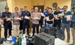 Korpolairud Baharkam Polri Gagalkan Penyelundupan Benih Lobster ke Singapura Senilai Rp87,5 Miliar