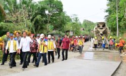 Tinjau IJD di Sepaku, Jokowi: Beres Akhir Tahun Ini