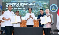 Pertamina Teken MoU dengan Otorita IKN, Saksinya Presiden Jokowi