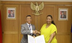 Indonesia Salurkan Hibah untuk SDM Kelautan kepada Namibia