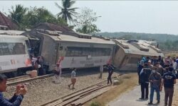 Korban Kecelakaan KA Semeru dan Argo Wilis 31 Orang Terluka
