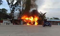 Pengecer BBM ‘Pertamini’ Terbakar di Samarinda