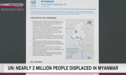 Hampir Dua Juta Orang Mengungsi di Myanmar