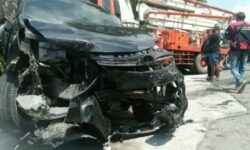 Kecelakaan Beruntun di Turunan Rapak Balikpapan, Truk Hajar 5 Mobil dan Motor