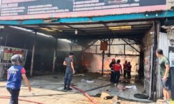 Bengkel H22 Auto Nunukan Terbakar, Lima Unit Kendaraan Berhasil Diselamatkan