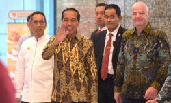 Jokowi Resmikan Kantor FIFA di Jakarta