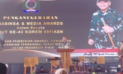 Media niaga.asia Raih Media Awards 2023 Korem 091/ASN