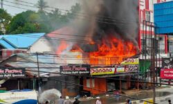 Toko Kue di Balikpapan Terbakar