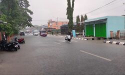 Diguyur Hujan Selama 2 Jam, Tanah Grogot Kebanjiran