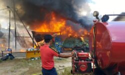 Lima Bangunan Rumah di Sebatik Habis Terbakar