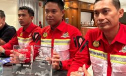 Tim INA Garuda Mine Rescue Juara I Kategori Vertical Rescue pada Kompetisi di Australia