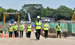 Tinjau Pembangunan MRT Fase 2A, Ini Penjelasan Presiden Jokowi