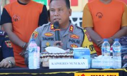 Catatan Akhir Tahun, Kasus Pencurian Tertinggi di Polres Nunukan