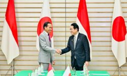 Jokowi Bahas Palestina Bareng PM Kishida