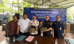 1,9 Kilo Ganja Asal Pangkal Pinang Gagal Edar di Balikpapan
