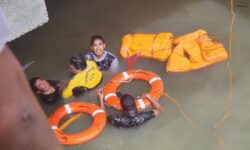 Jatuh ke Laut, Buruh Pelabuhan Nunukan Selamat