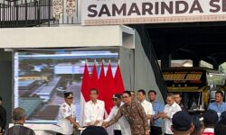 Resmikan Terminal Samarinda Seberang, Jokowi: Dulu Kumuh Sekarang Rapi dan Bersih