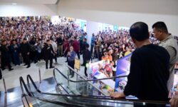 Malam Hangat di BIG Mall Samarinda, Jokowi Membaur dengan Masyarakat
