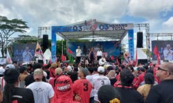Ribuan Warga Padati Kampanye Ganjar di BSCC Dome Balikpapan