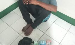Pemuda Gangguan Jiwa Tertangkap Mencuri Uang Rp8 Juta