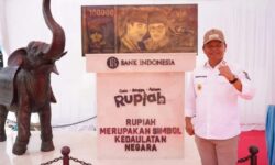 Bank Indonesia Kaltara Bangun Tugu Rupiah Berdaulat di Sebatik