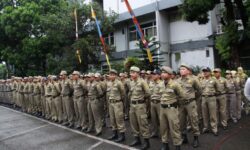 Satpol PP Kota Samarinda Amankan Giat CFD Tiap Minggu