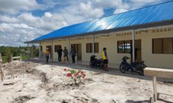 Lurah Nunukan Barat Gandeng PT MHE Bangun Gedung Sekolah di Sebakis