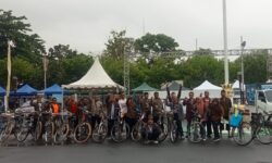 Dishub Samarinda Hadirkan Sepeda Ontel di Car Free Day