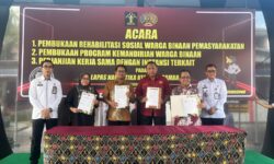 Program Rehab-Kemandirian Lapas Narkotika Samarinda Diapresiasi Kakanwil Kemenkumham dan Rektor Unmul