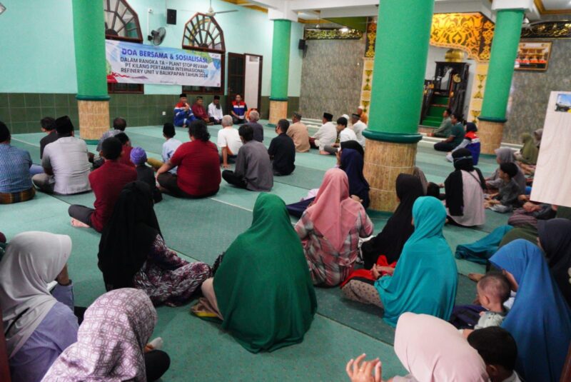 PT KPI Unit Balikpapan Gelar Serangkaian Doa Bersama Sekaligus Sosialisasi TA Revamp
