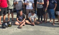 Polda Kaltim Tangkap 2 Warga Makassar Pencuri Spesialis Pecah Kaca Mobil
