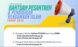 Bantuan Pesantren dan Pendidikan Keagamaan Islam 2024, Pendaftaran Mulai 18 April-18 Mei