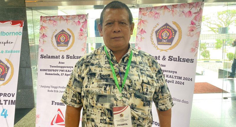 Intoniswan Kembali sebagai Ketua Dewan Kehormatan PWI Kaltim 2024-2029