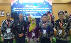 Sekwan DPRD Nunukan dan 3 Pejabat Eselon II Ikuti Diklatpim Nasional II di Makassar