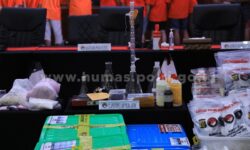 Polisi Sita Ribuan Pil Ekstasi dari Lima Laboratorium Narkoba
