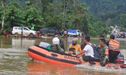 Banjir Bandang di Konawe Utara, Basarnas Berhasil Evakuasi Ratusan Orang  