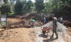 Progress Pekerjaan TMMD ke 120 Kodim Nunukan di Sembakung Capai 45 Persen