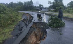 Jalan Mansapa Nunukan Longsor