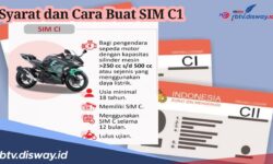 SIM C1 Resmi Berlaku di Indonesia
