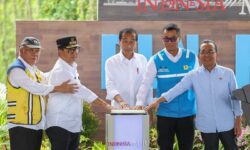 Jokowi Groundbreaking Pembangunan PLN Hub di IKN