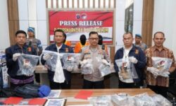 Tiga Warga Tarakan Bawa Sabu 10,4 Kilogram ke Kutai Kartanegara