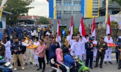 Peringati Hari Lahir Pancasila, Seribu Bendera ke Pengguna Jalan di Balikpapan