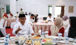 Silaturahmi Iduladha, Akmal Bahas Pentingnya Kolaborasi dan Pemulihan Lahan Pascatambang