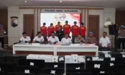 Judi Online, Polrestabes Surabaya Tangkap Bandar Slot Royal Dream